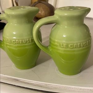 Le Creuset Salt and Pepper Shakers